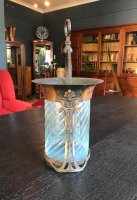 OI1088 ARTS & CRAFTS COPPER HALL LANTERN