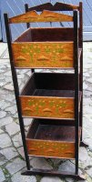 F283 Arts & Crafts Painted Bookshelves