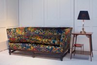 F1064 ARTS & CRAFTS OAK SETTEE