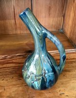 OI1071 ARTS & CRAFTS POTTERY JUG BY ELTON