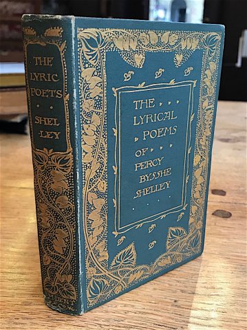 B93 THE LYRICAL POEMS OF PERCY BYSSHE SHELLEY