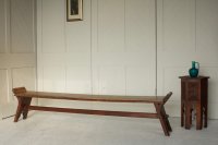 F1021 ARTS & CRAFTS OAK BENCH